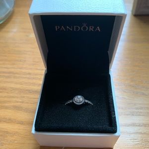 Pandora Round Sparkle Ring